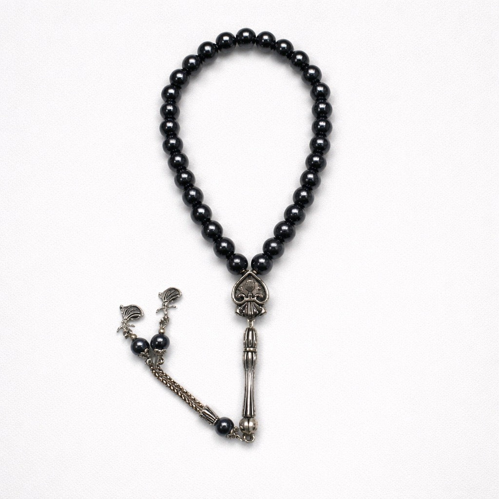 Rosary / Masbaha Natural Stones Sterling Silver