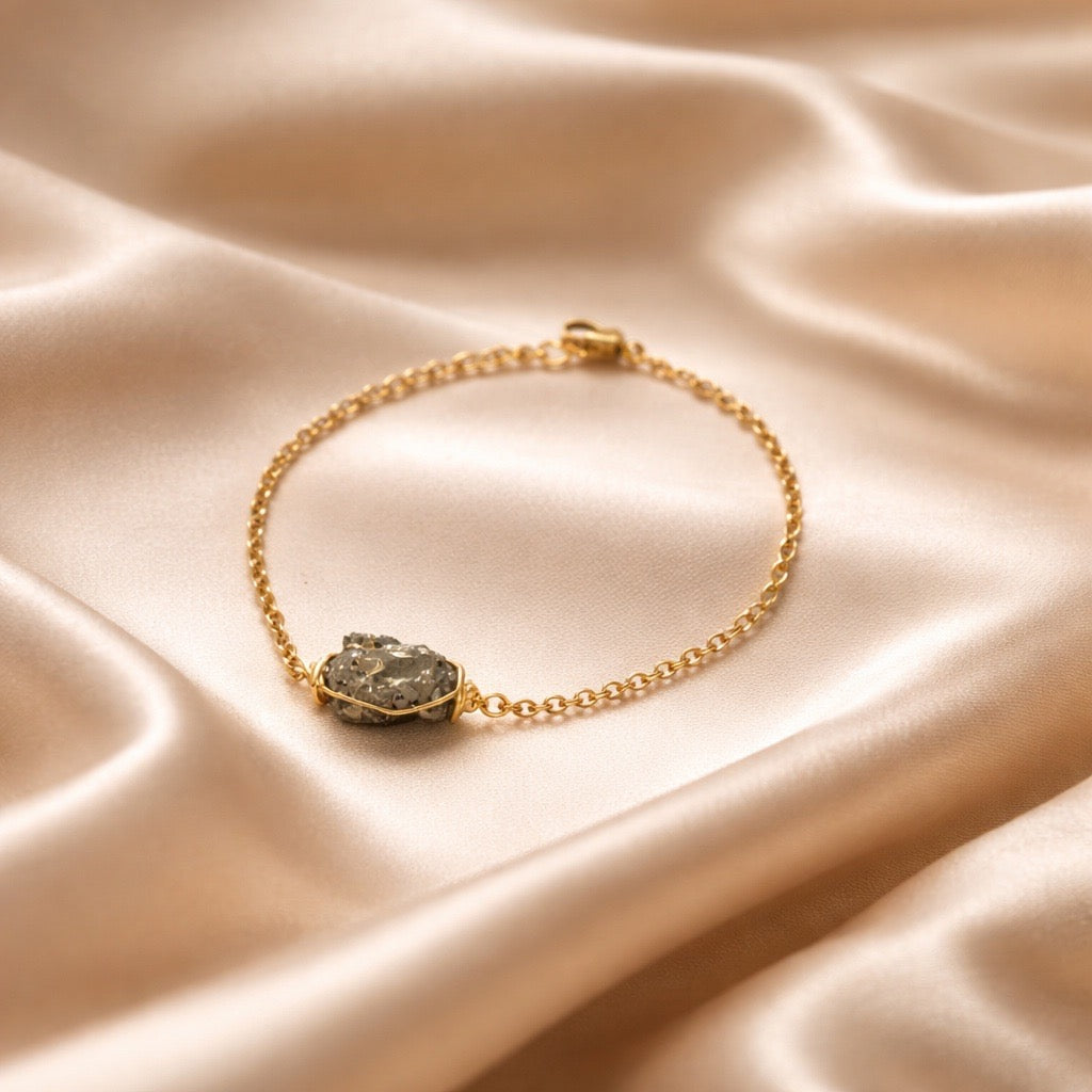 Bracelet Cage Natural Stones