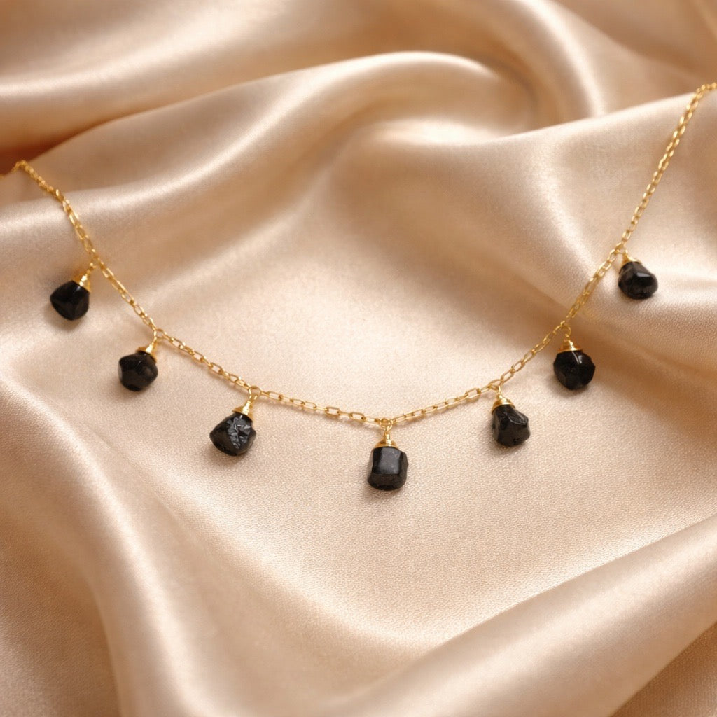 Necklace 5 Stone Raw