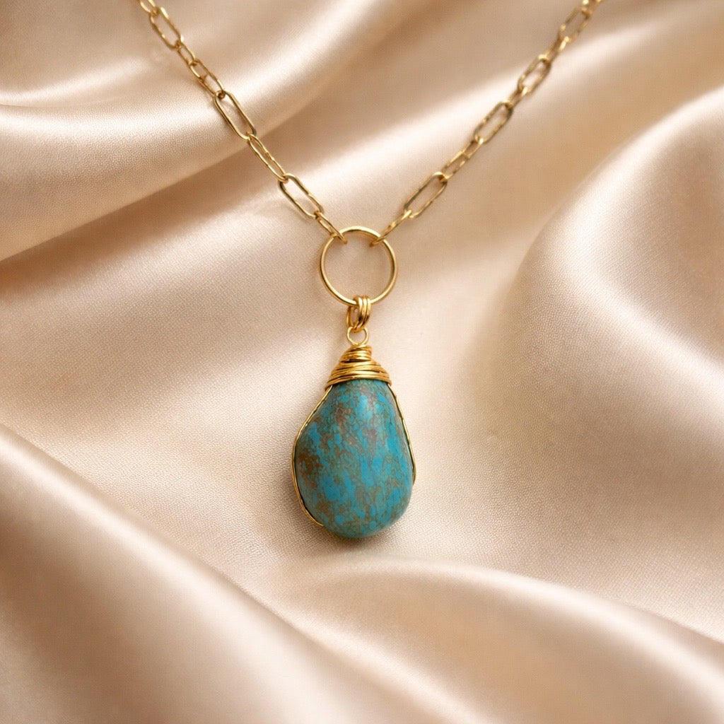 Necklace Thick Stones