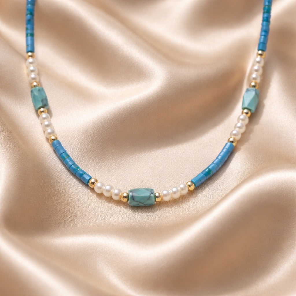 Necklace Choker Beads Bohemian Style