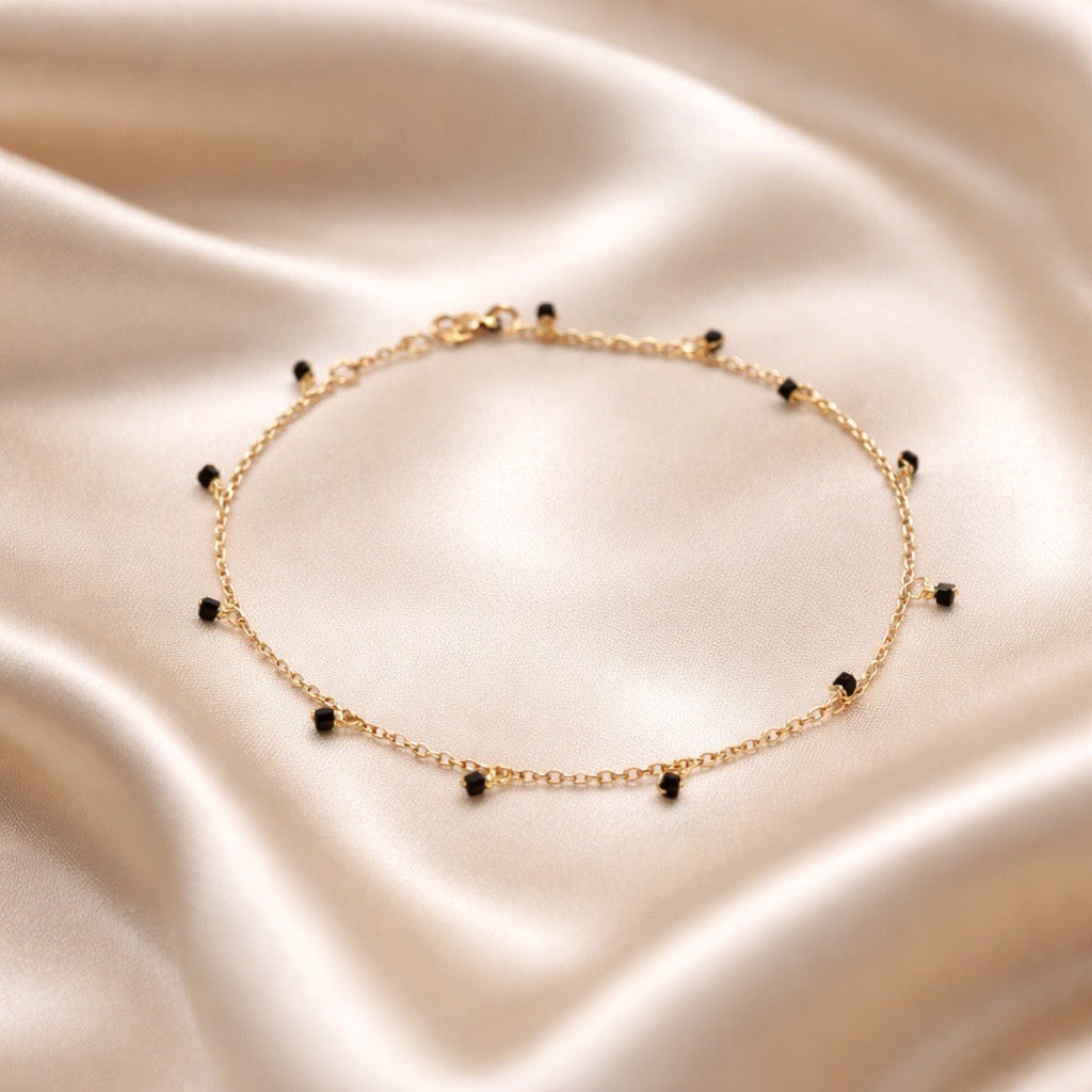 Anklets Beaded Stones