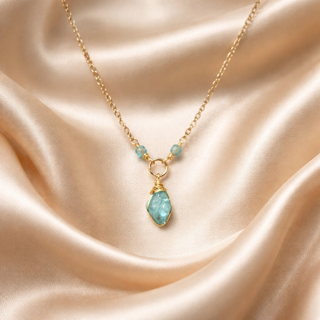 Necklace Beads with one Stone