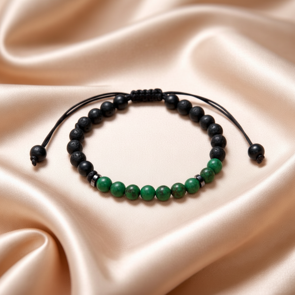 Bracelet Onyx/Lava 6mm Various Stones