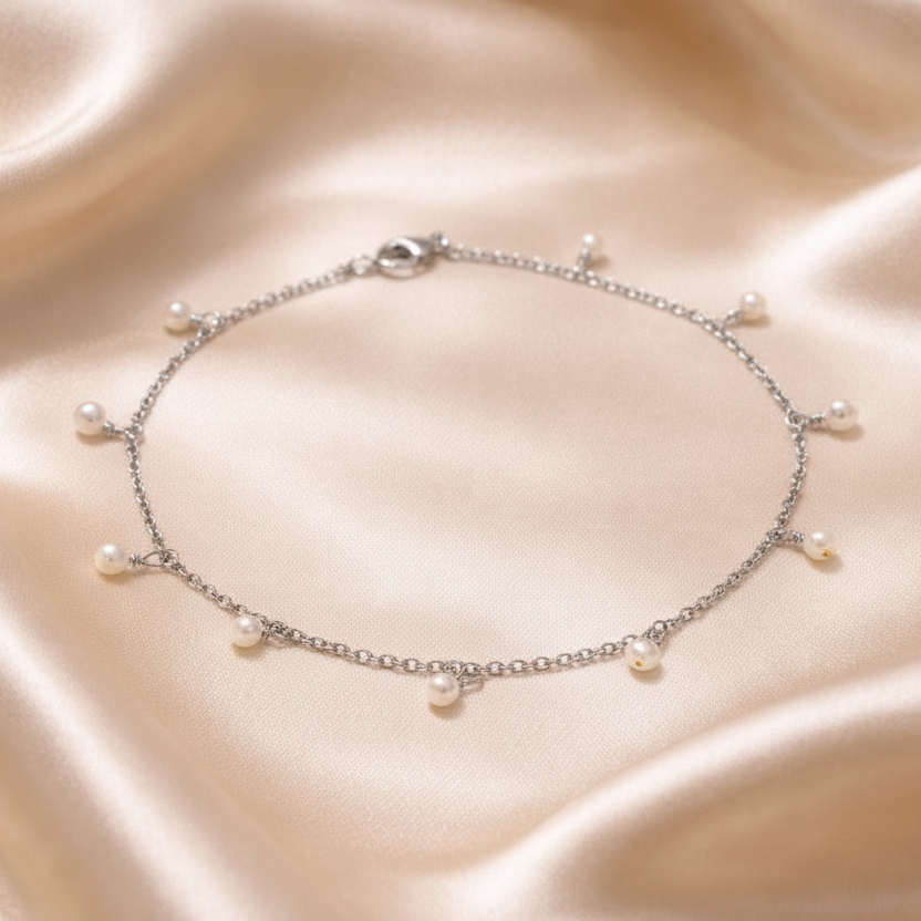 Anklets Beaded Stones