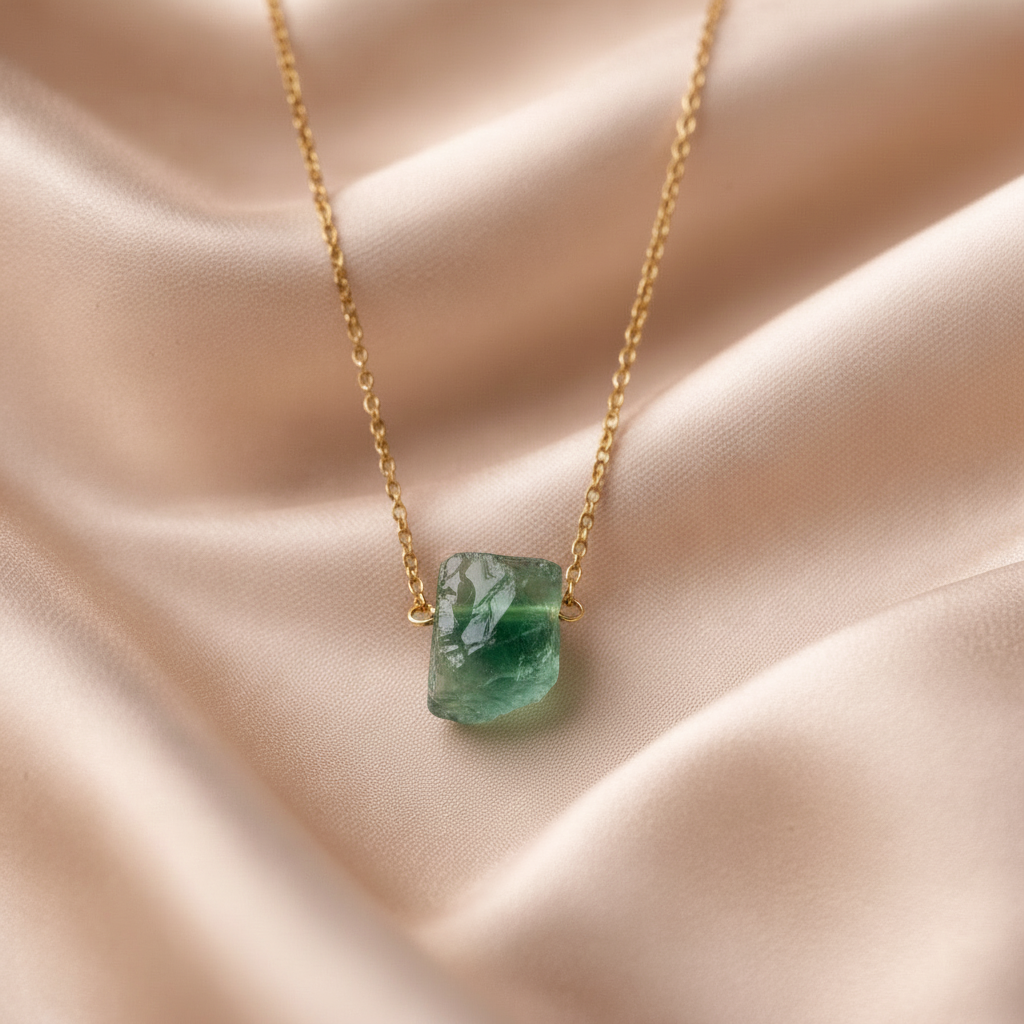 Necklace Raw Natural Stones