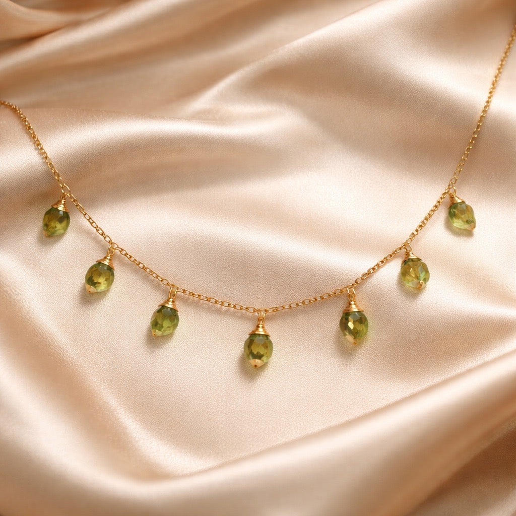 Necklace 5 Stone Raw