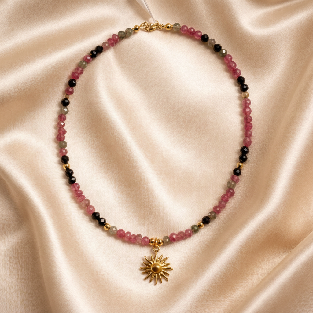 Necklace Beads with Charms