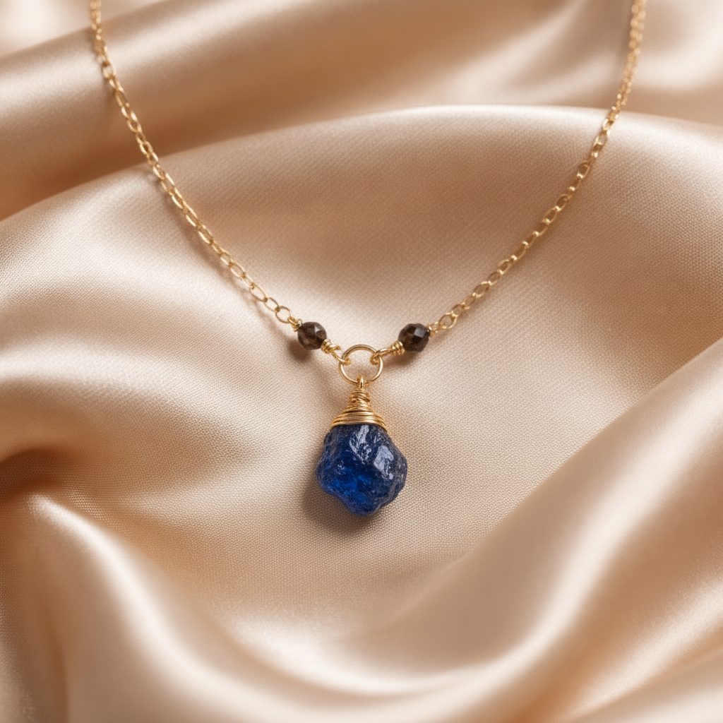 Necklace Beads with one Stone