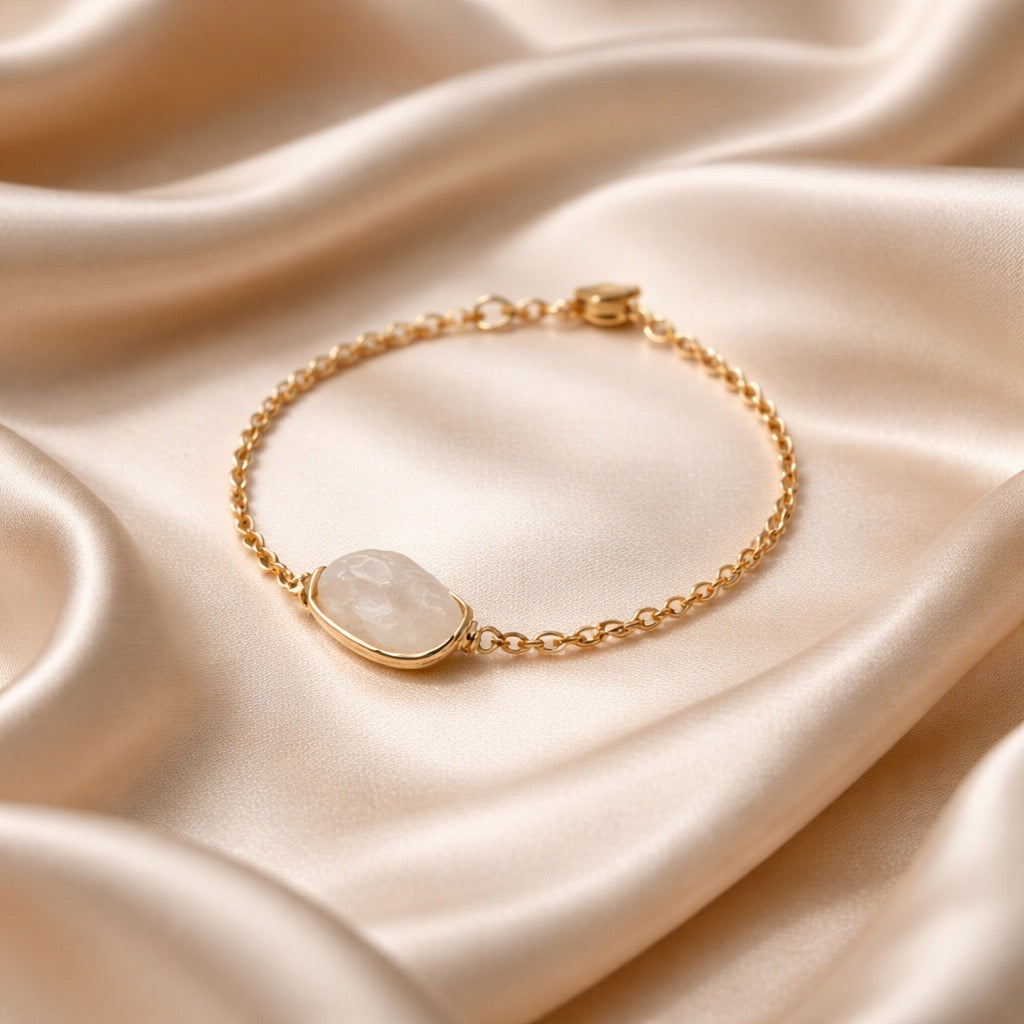 Bracelet Cage Natural Stones