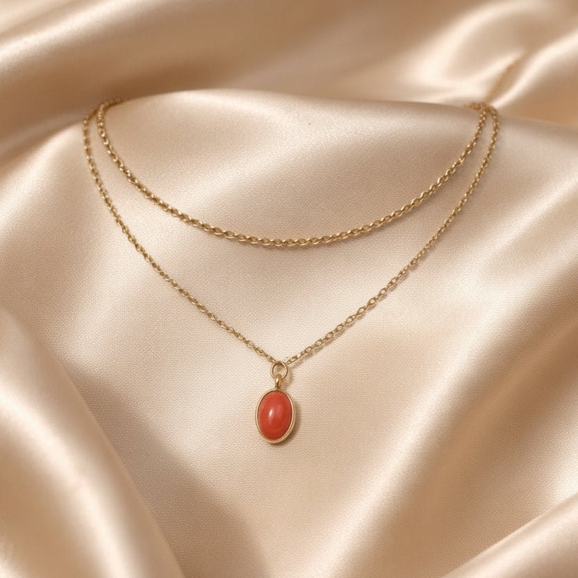 Necklace Double Chain Hindu