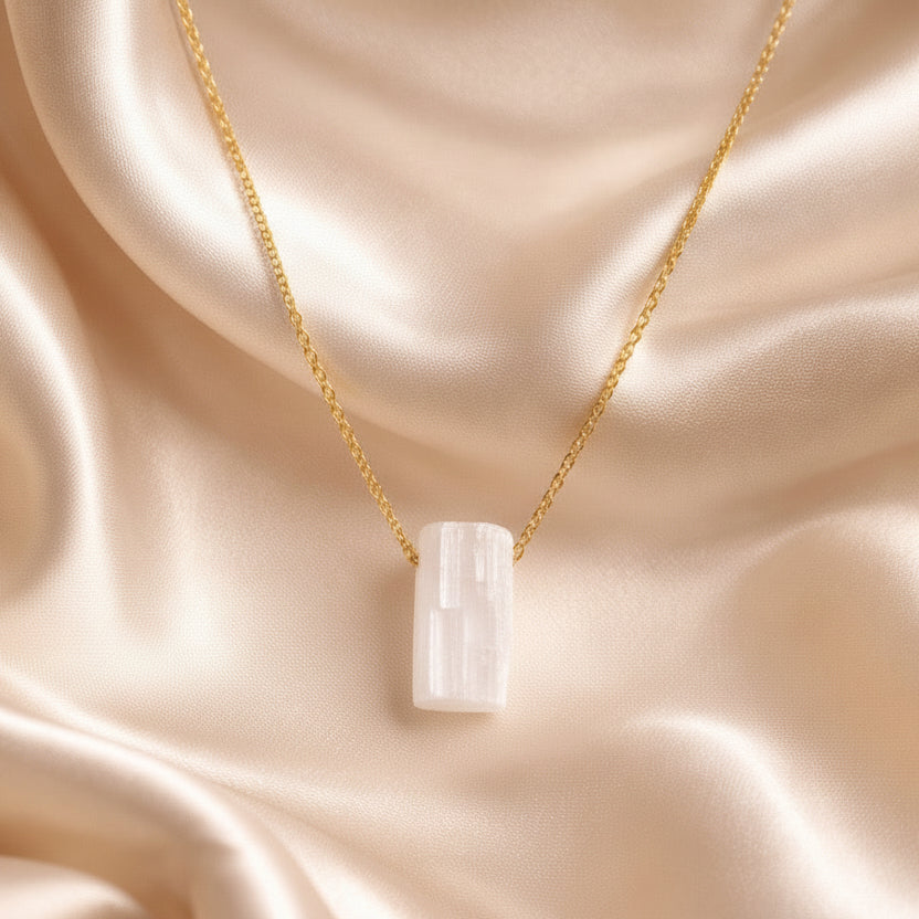 Necklace Raw Natural Stones