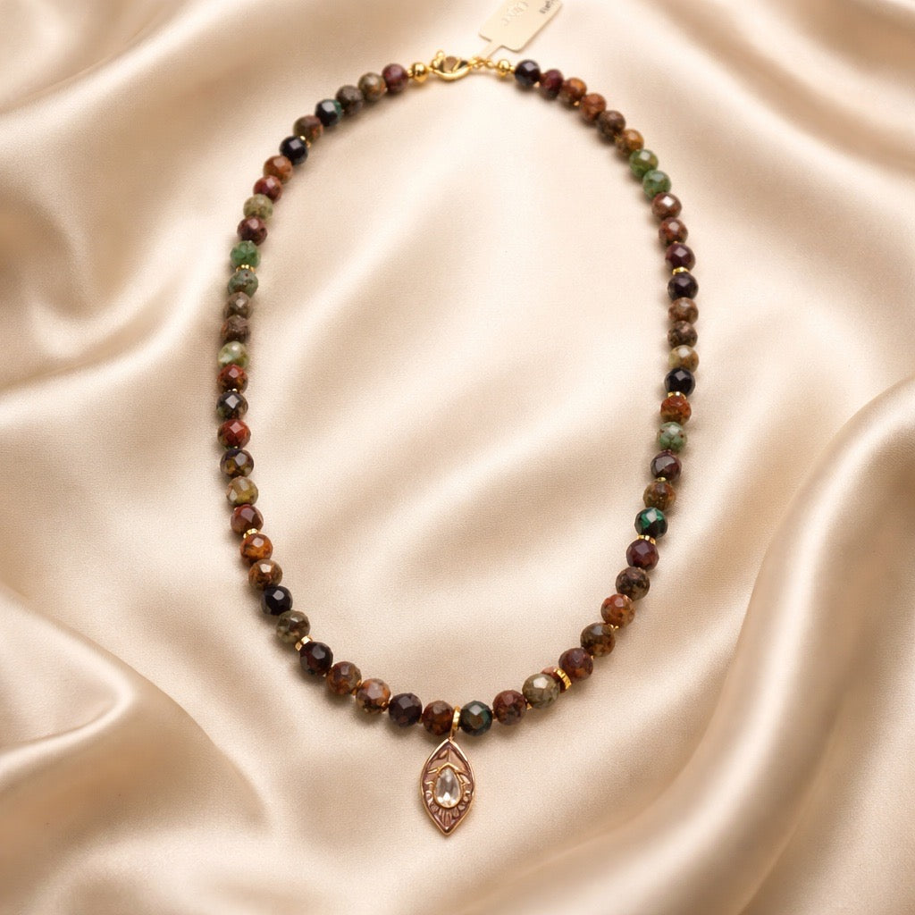 Necklace Beads with Charms