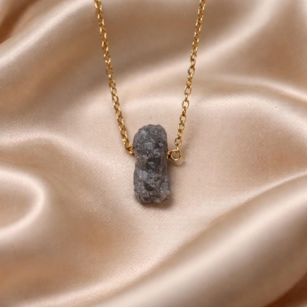 Necklace Raw Natural Stones