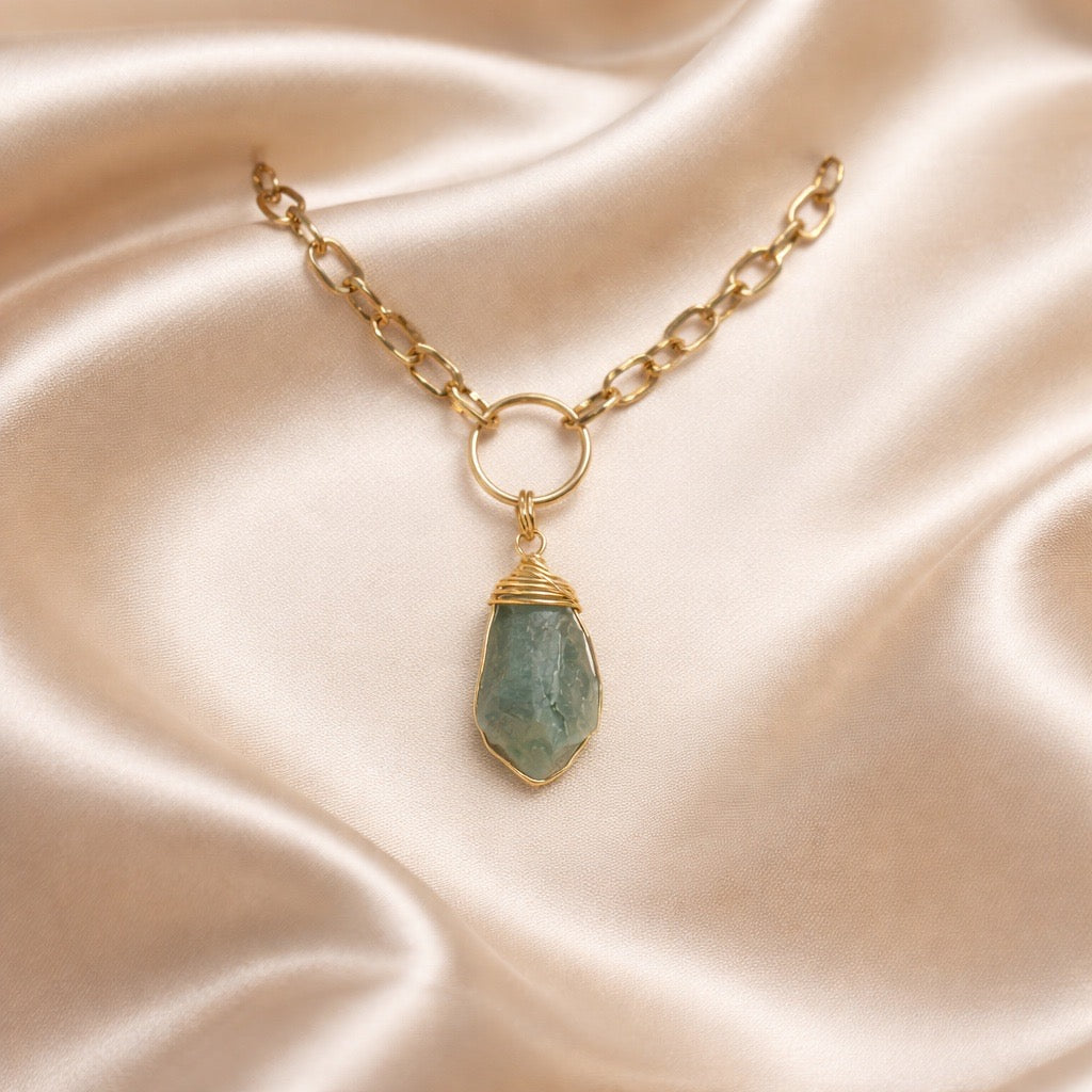 Necklace Thick Stones