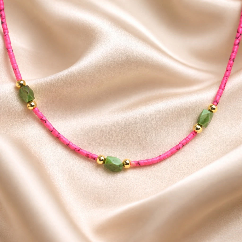 Necklace Choker Beads Bohemian Style