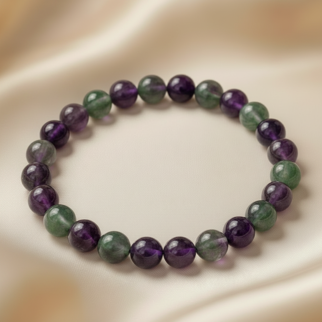 Bracelet Elastic Colorful Beads 8mm