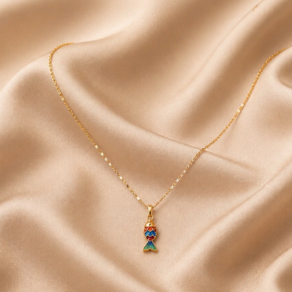 Necklace Simple / Fish Collection