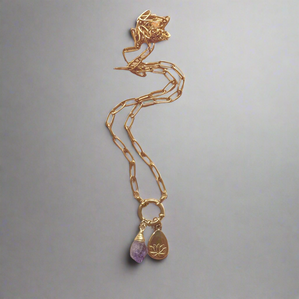 Necklace Lotus Flower