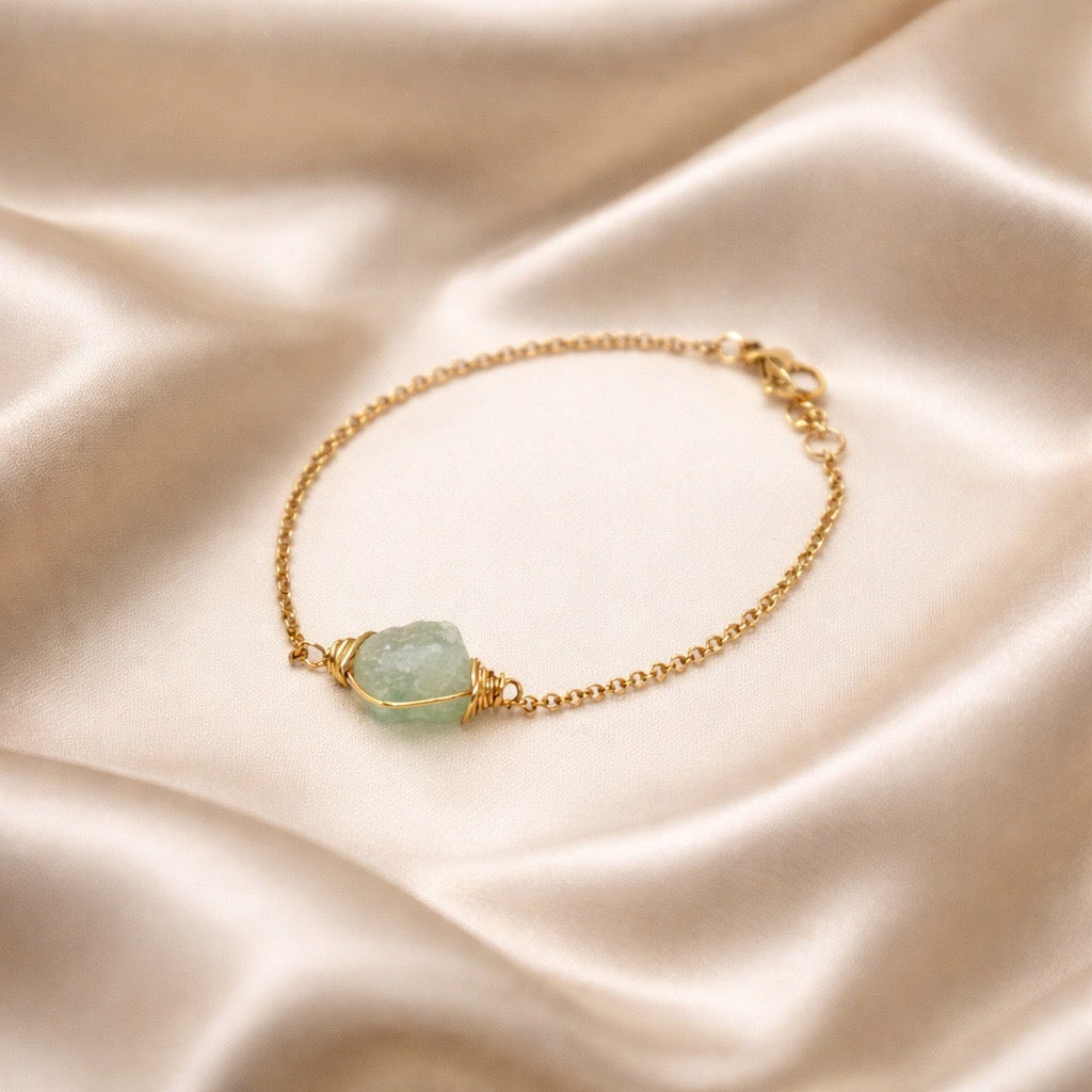 Bracelet Cage Natural Stones