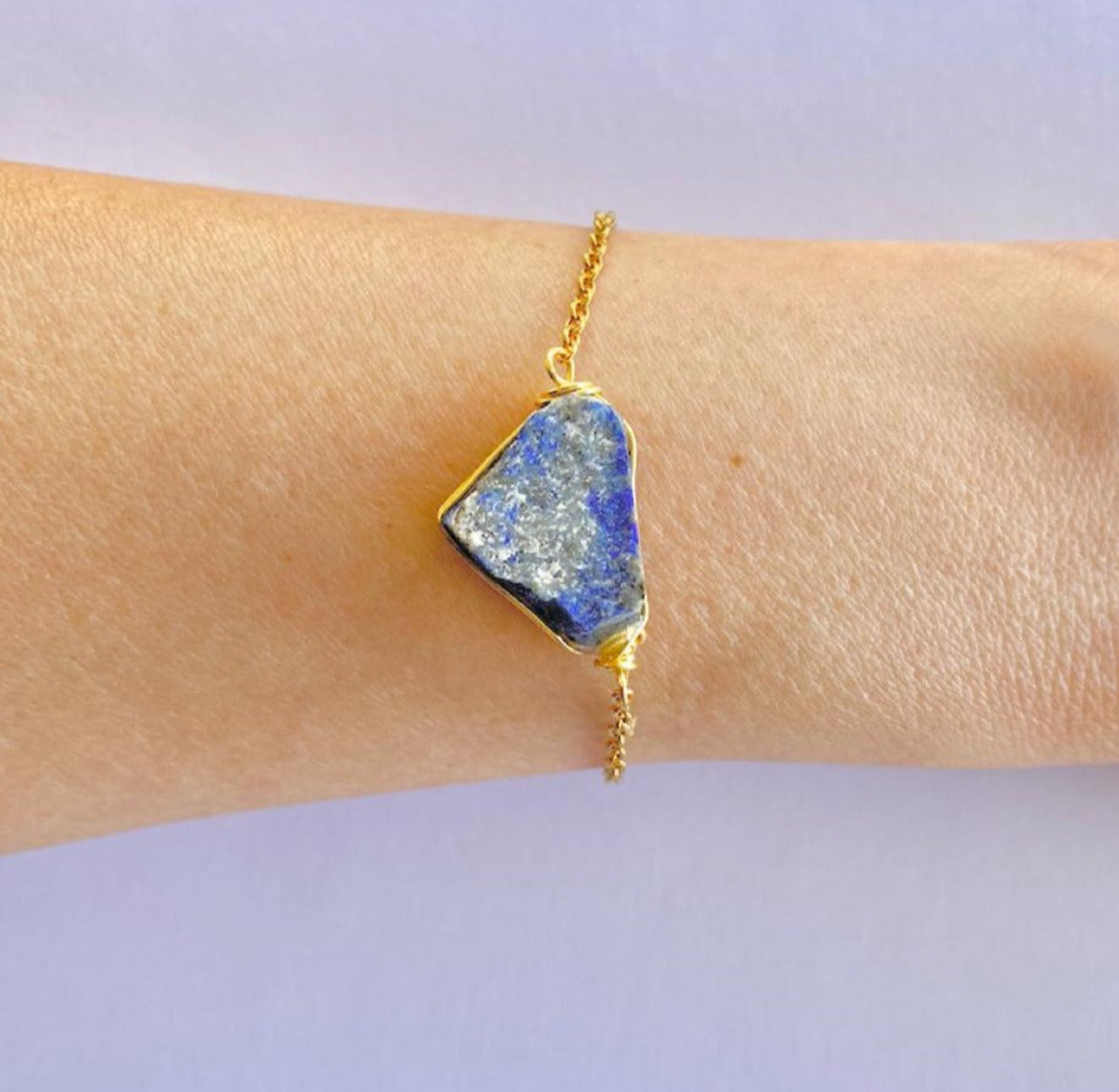 Bracelet Cage Natural Stones
