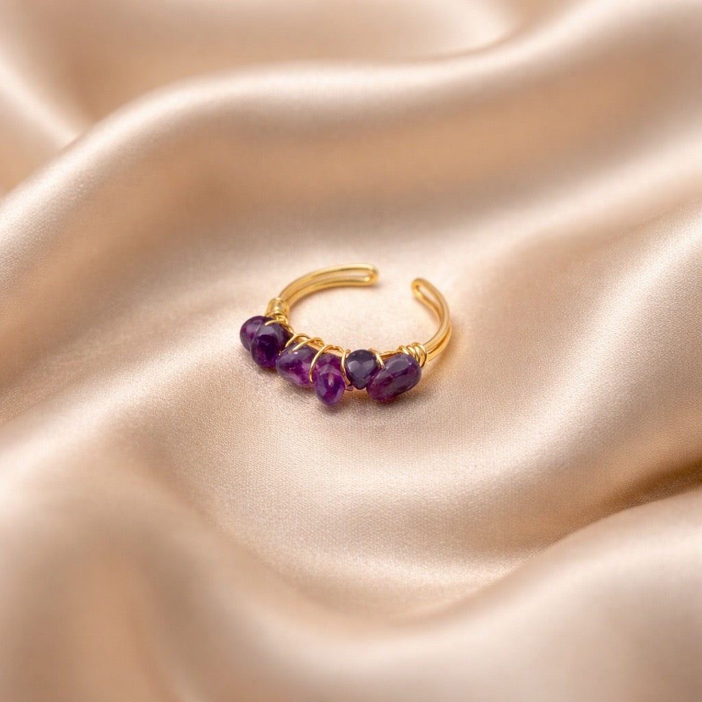 Ring Mini Polish Natural Stones