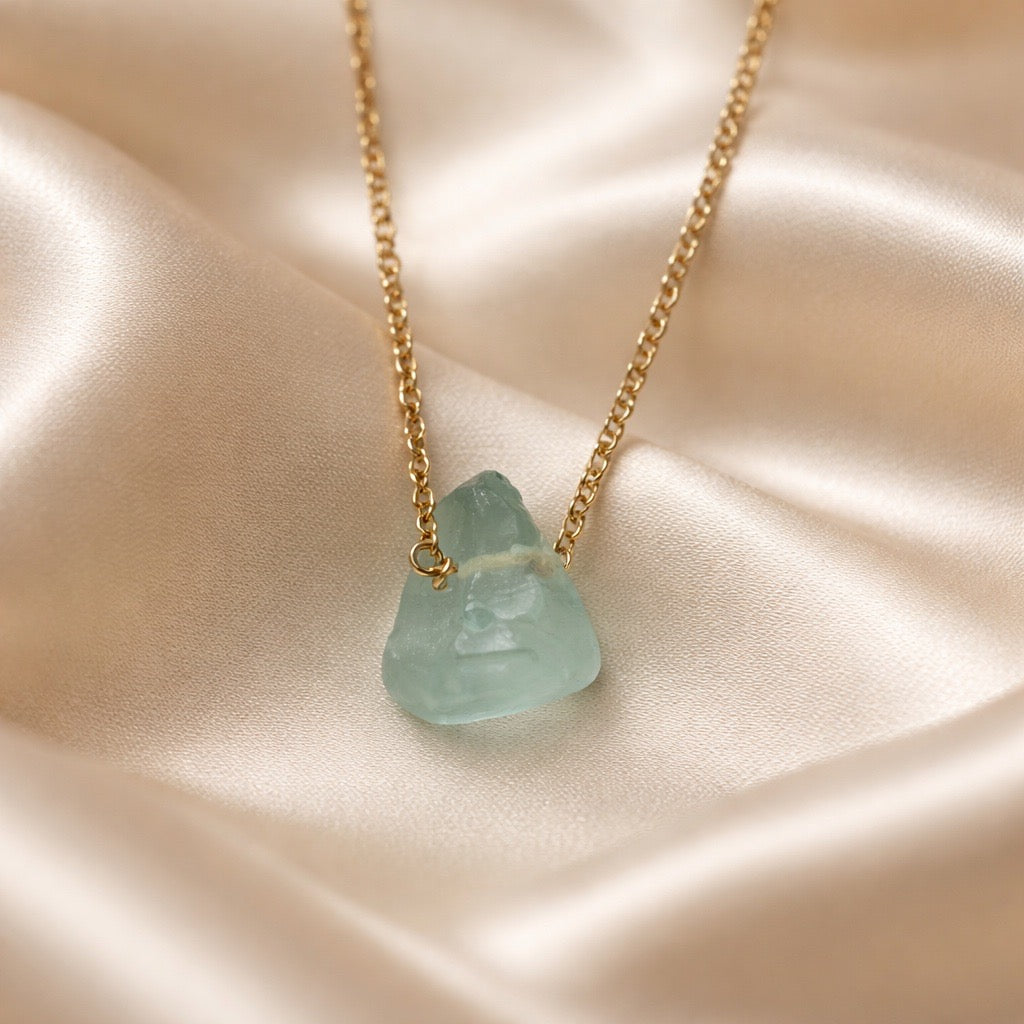 Necklace Raw Natural Stones