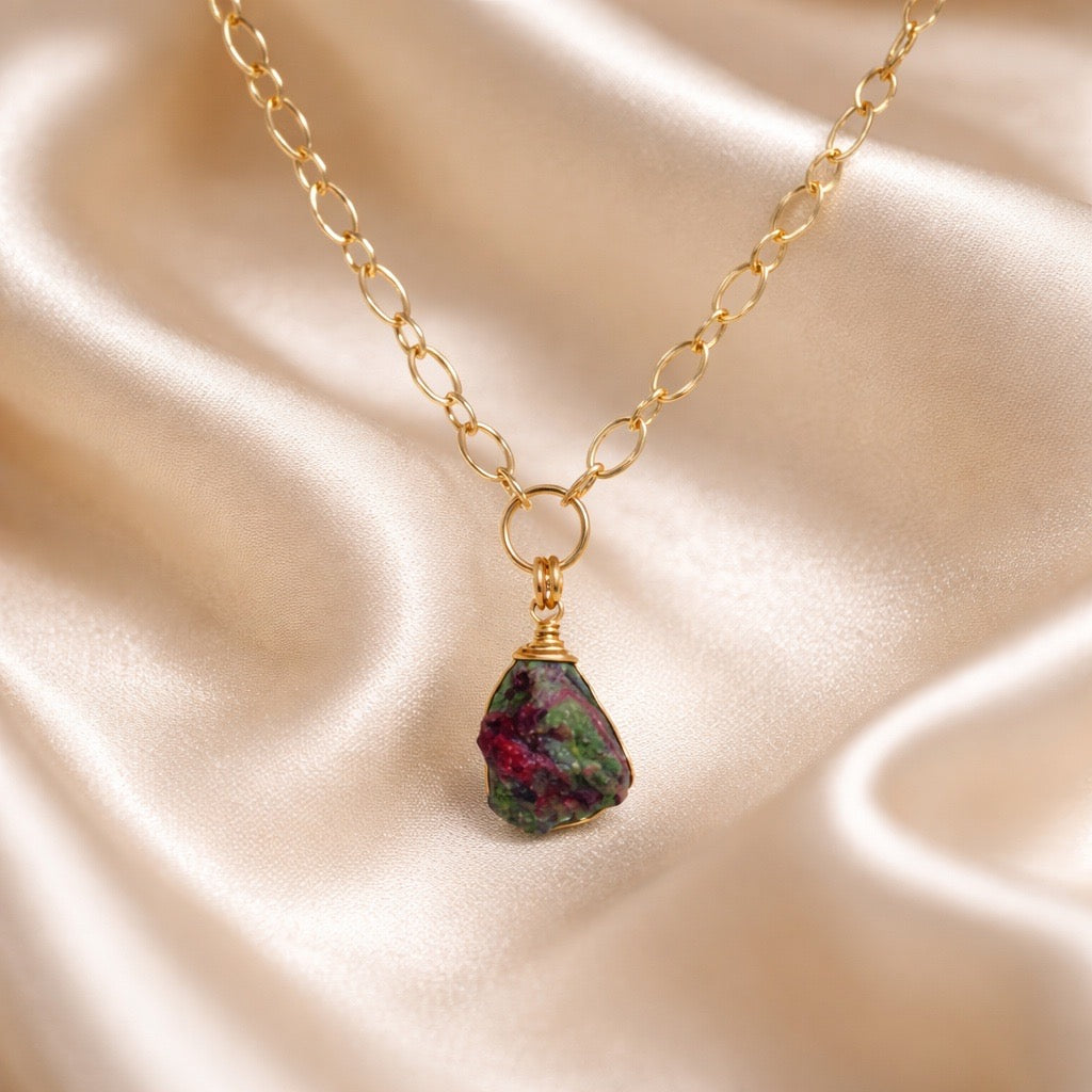 Necklace Thick Stones