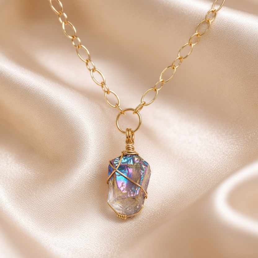 Necklace Thick Stones