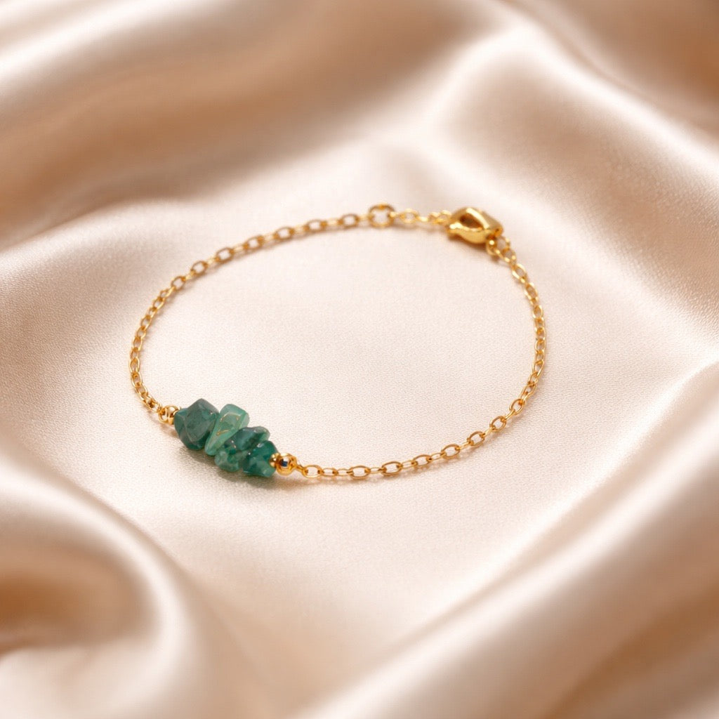 Bracelet Chopped Natural Stones
