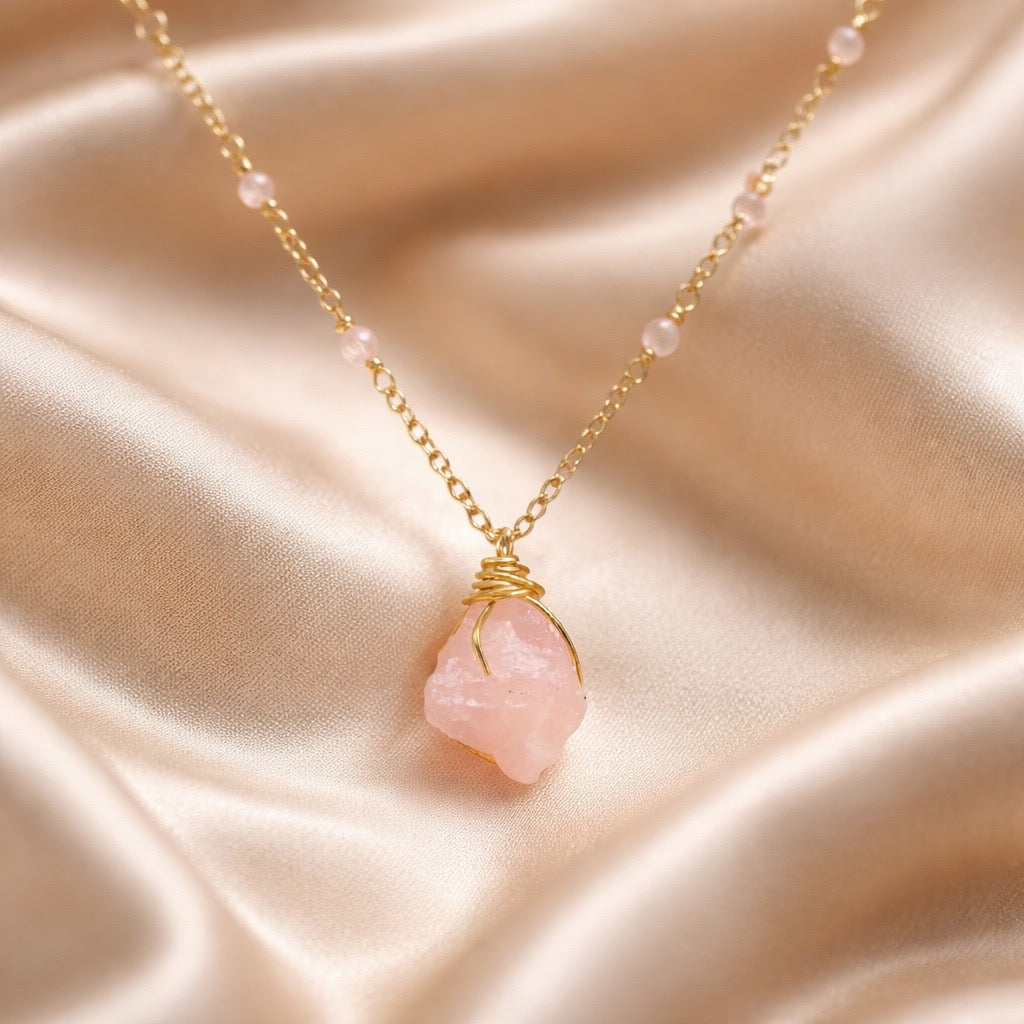 Necklace Beads with one Stone