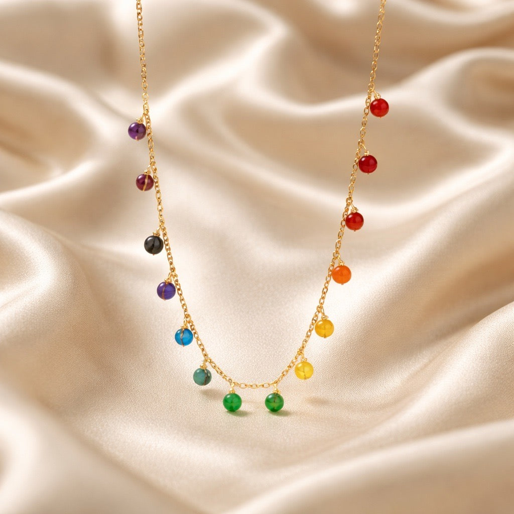 Necklace Colorful Beads