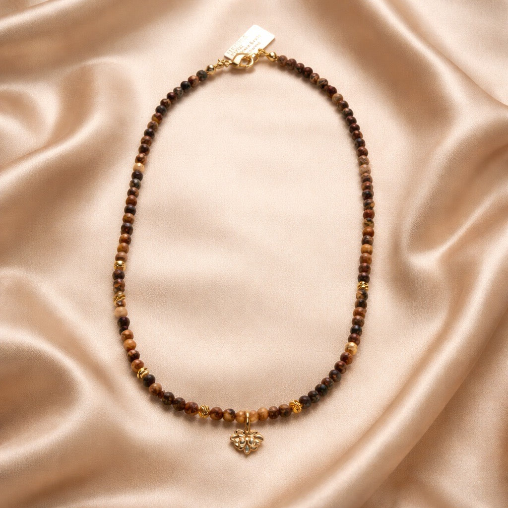 Necklace Beads with Charms