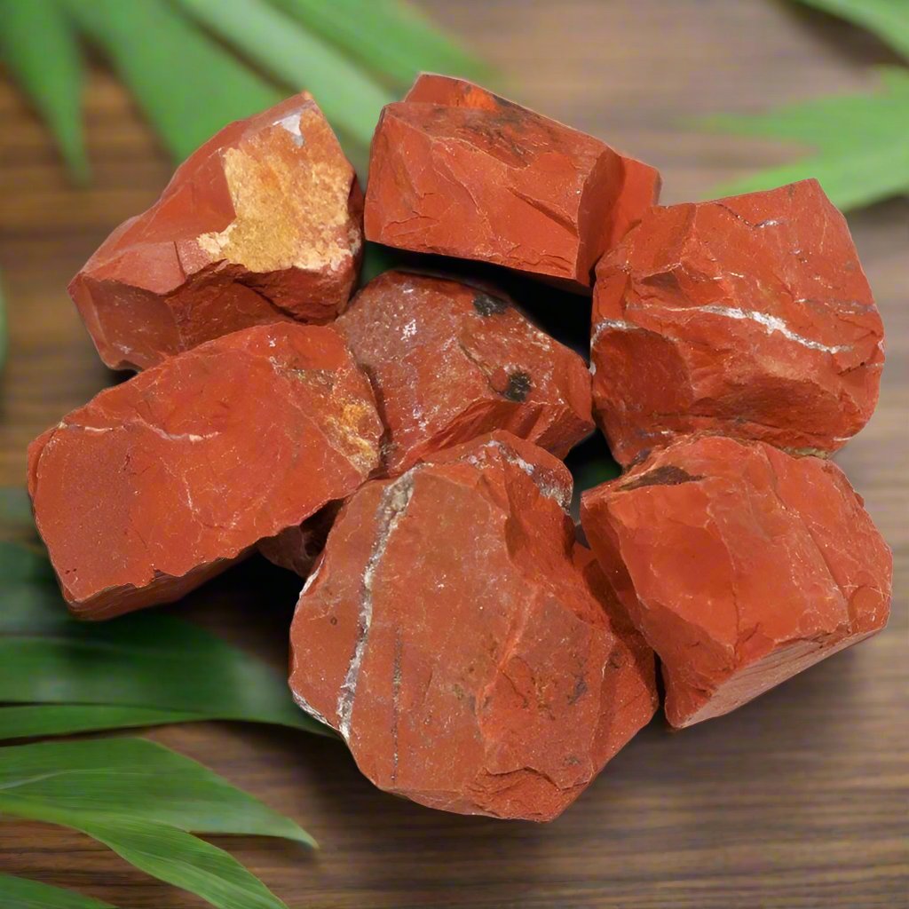 Tumbled Stone Raw Red Jasper