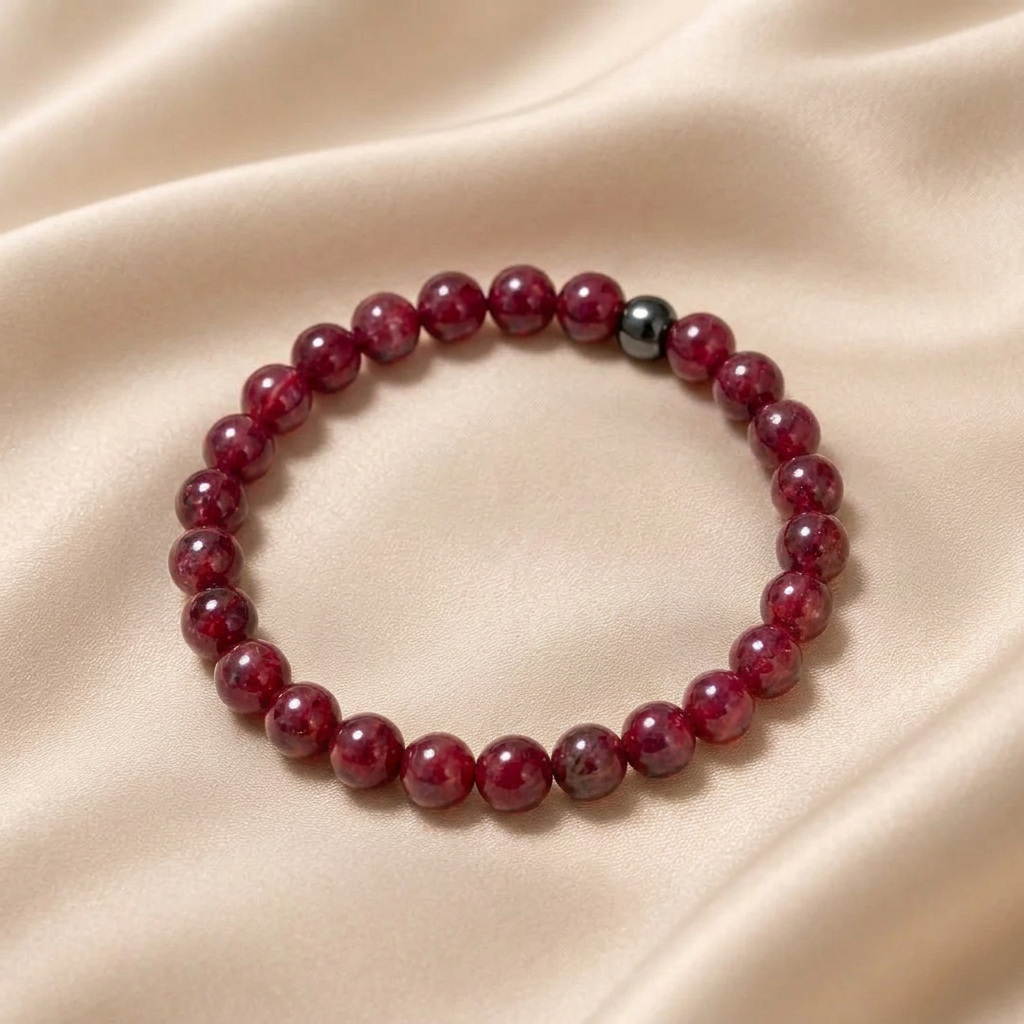 Bracelet Elastic Colorful Beads 6mm