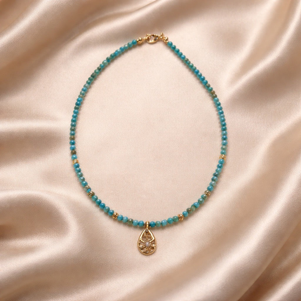 Necklace Beads with Charms