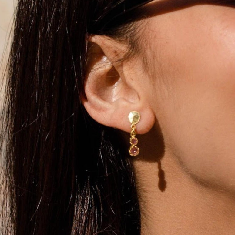 Earrings Double Drop