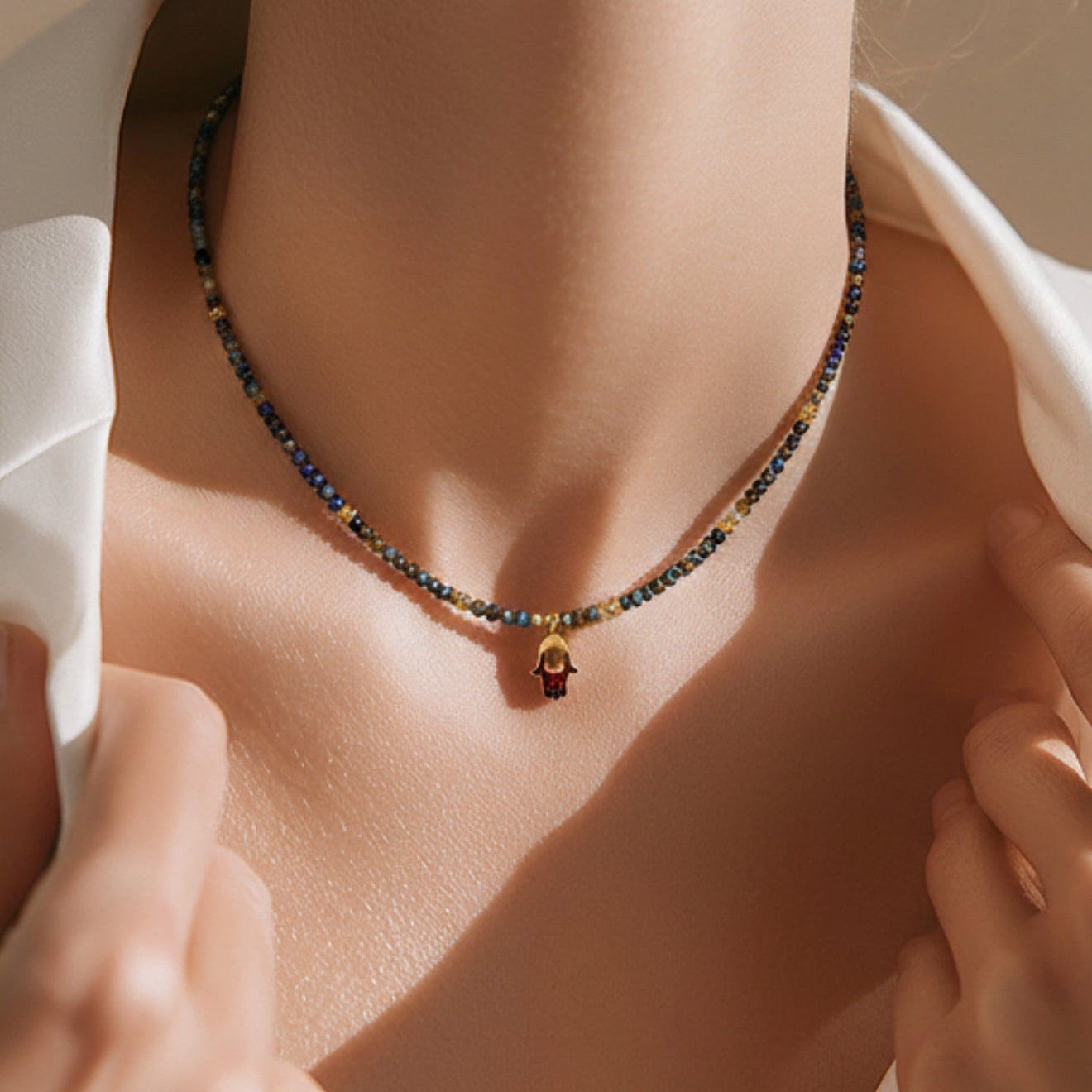 Necklace Beads with Charms