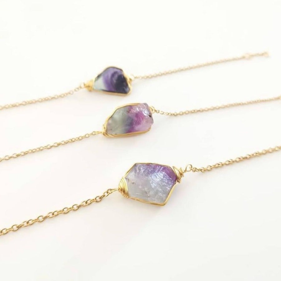 Bracelet Cage Natural Stones