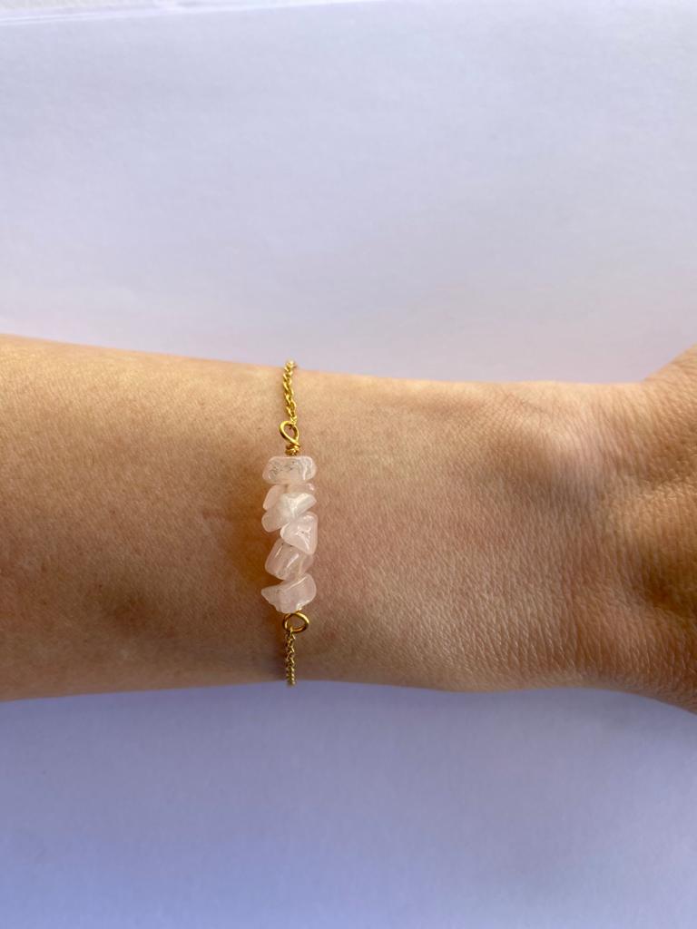 Bracelet Chopped Natural Stones