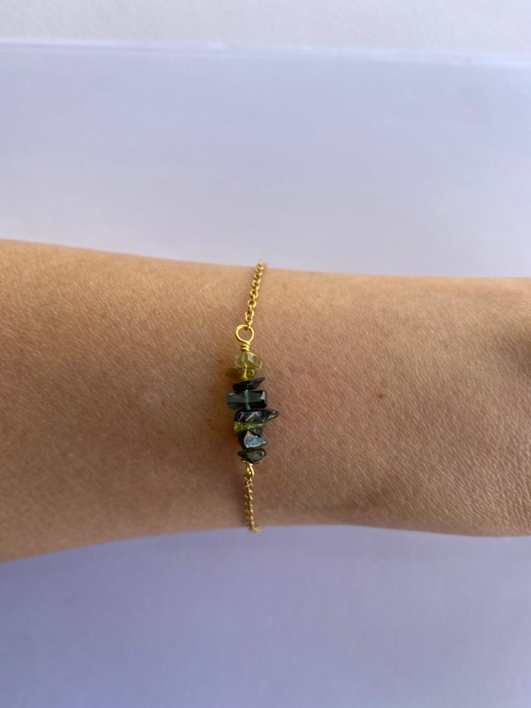 Bracelet Chopped Natural Stones
