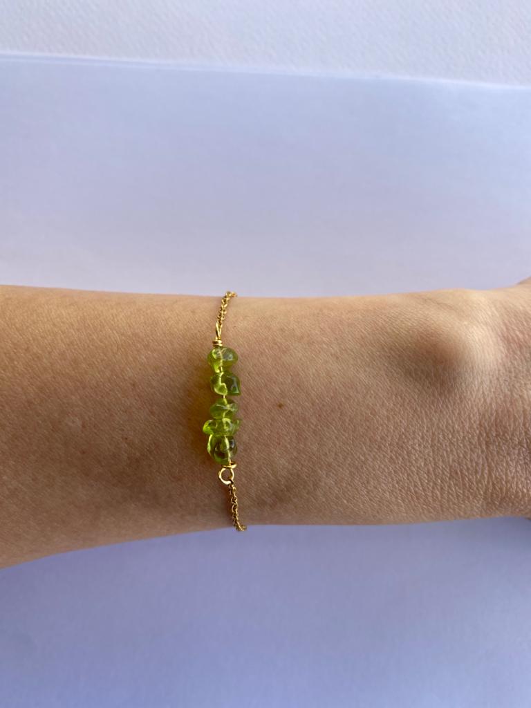 Bracelet Chopped Natural Stones