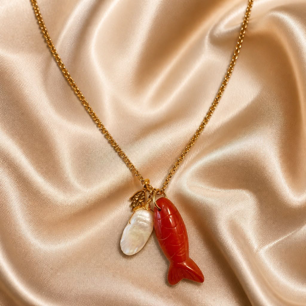 Necklace Long / Fish Collection