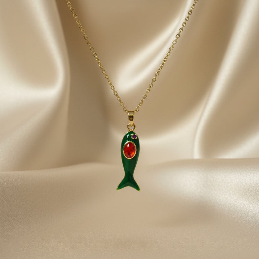 Necklace Wish / Fish Collection