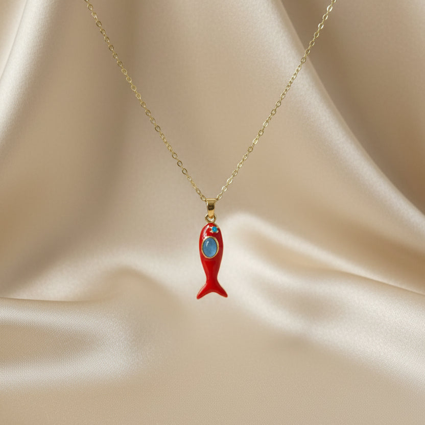 Necklace Wish / Fish Collection