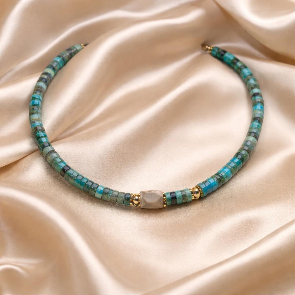 Necklace Heishi Beads