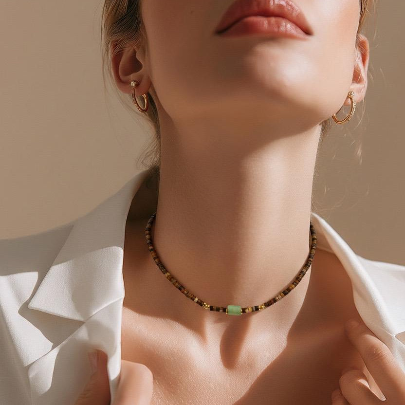 Necklace Heishi Beads