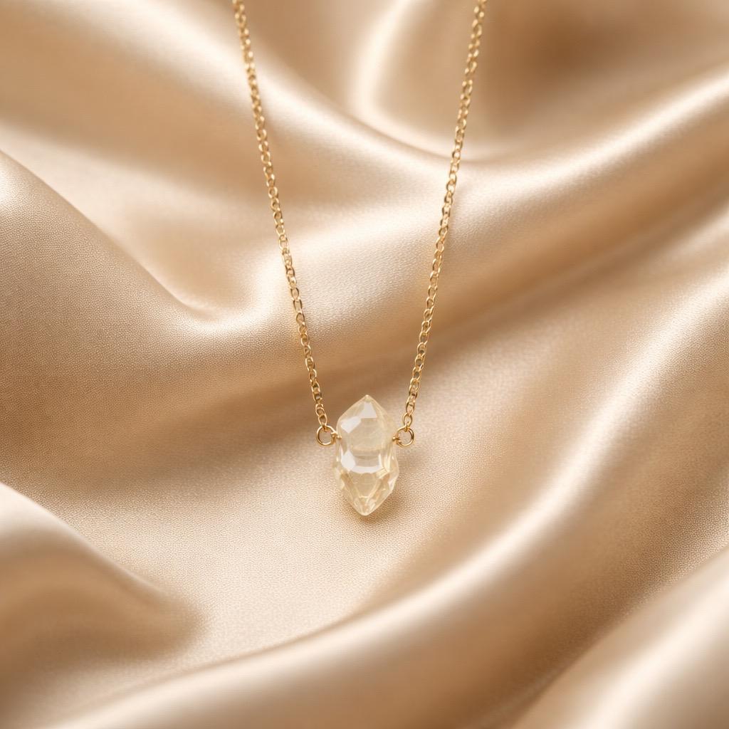 Necklace Raw Natural Stones