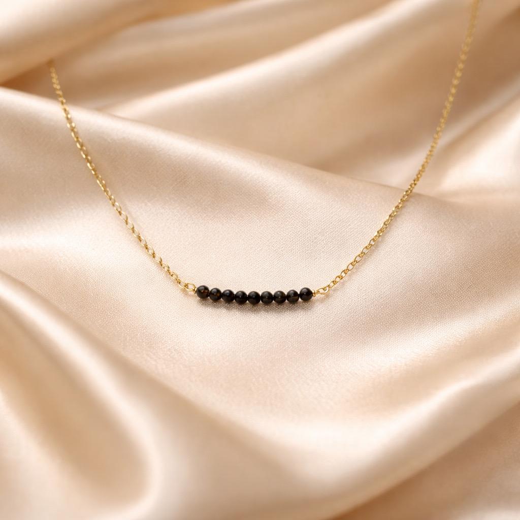 Necklace Beads in the Middle