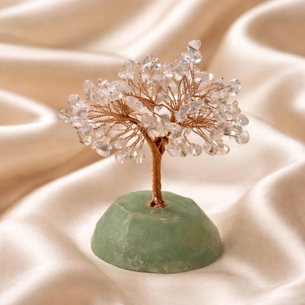 Crystal Trees (Tree Of Life) Chopped Stones XSmall Fluorite Base